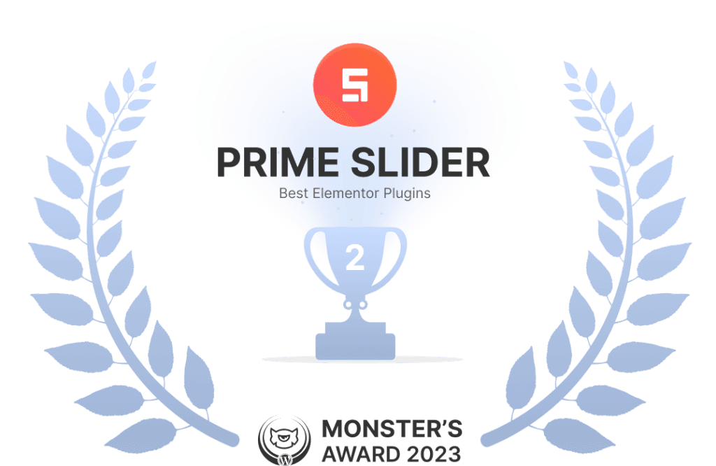Prime Slider Monster's Award 2023