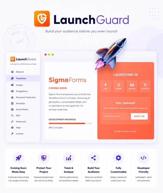 Launch Guard interface preview