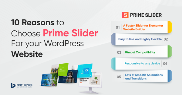 10 Reasons to choose Prime Slider For your WordPress website