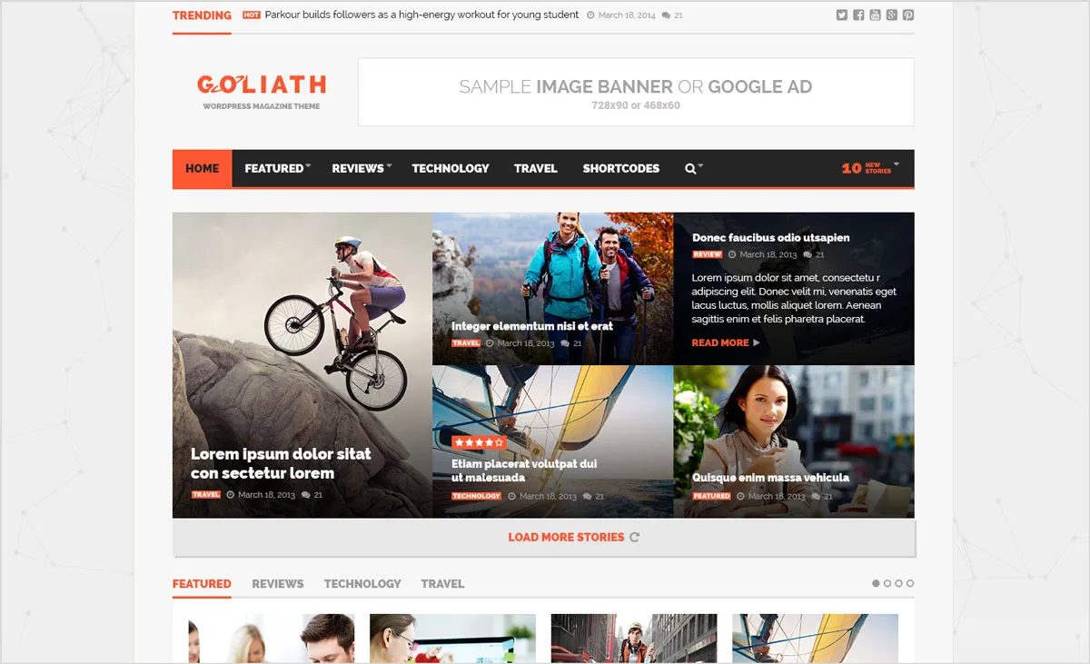 40+ Creative and AdSense Optimized WordPress Themes