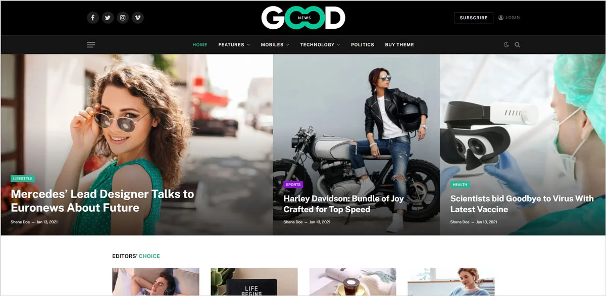 40+ Creative and AdSense Optimized WordPress Themes