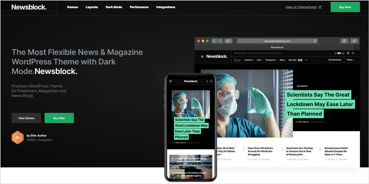 40+ Creative and AdSense Optimized WordPress Themes