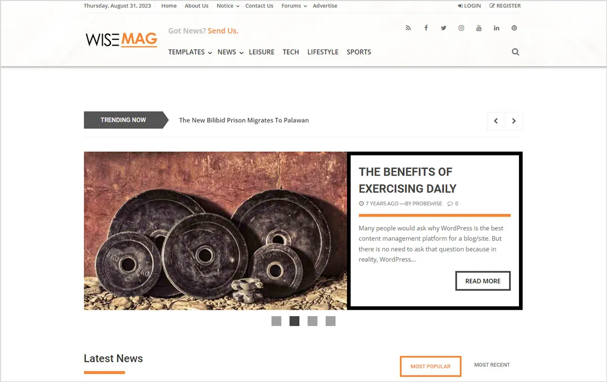 40+ Creative and AdSense Optimized WordPress Themes