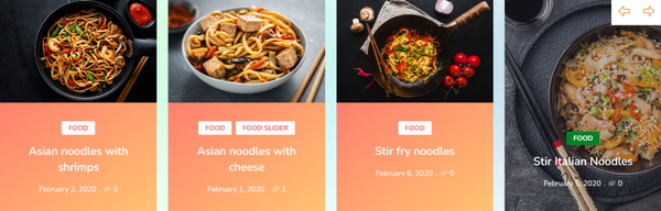 Amox Carousel - Attractive Carousel Post Example