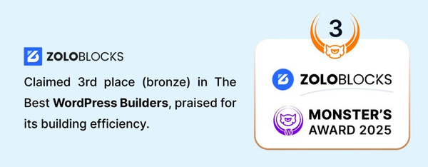 ZoloBlocks ranks 3rd ZoloBlocks ranks 3rd