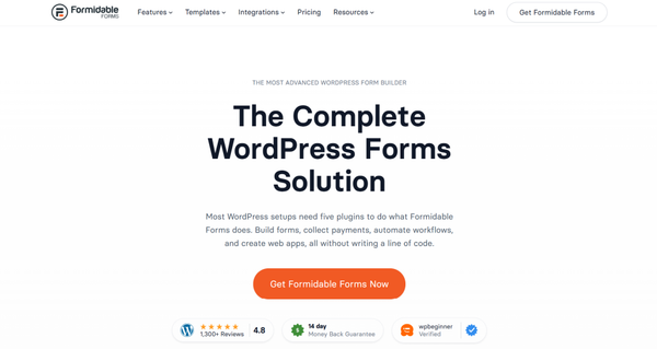 Formidable Forms - Best Alternatives to Jotform for Smarter Online Forms