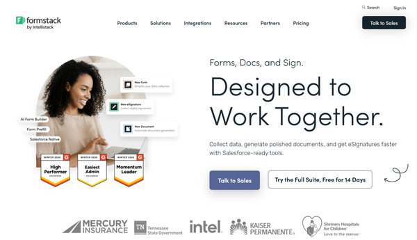 Formstack - Best Alternatives to Jotform for Smarter Online Forms