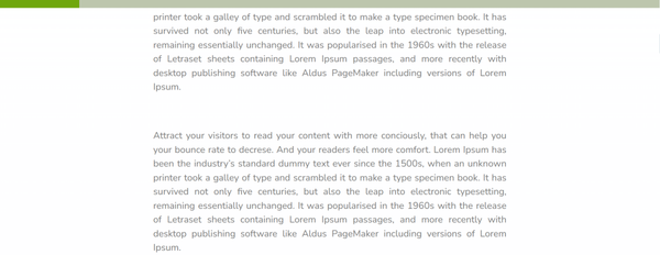 Reading Progress Bar - Stunning Blog Layout Design for Your Website