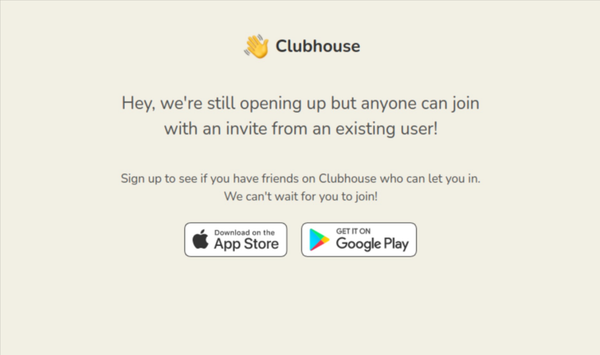 Clubhouse - best coming soon landing pages Clubhouse - best coming soon landing pages