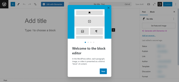 Gutenberg - WordPress Block Editor