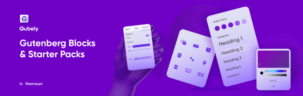 Qubely - Best Gutenberg Builder Qubely - Best Gutenberg Builder