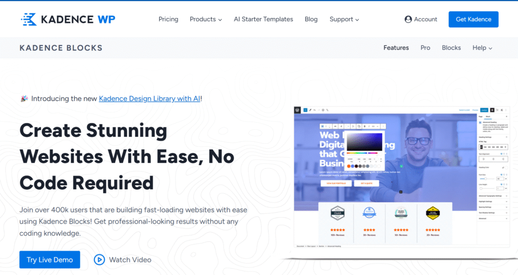 Kadence Blocks - Best Gutenberg Builder Kadence Blocks - Best Gutenberg Builder