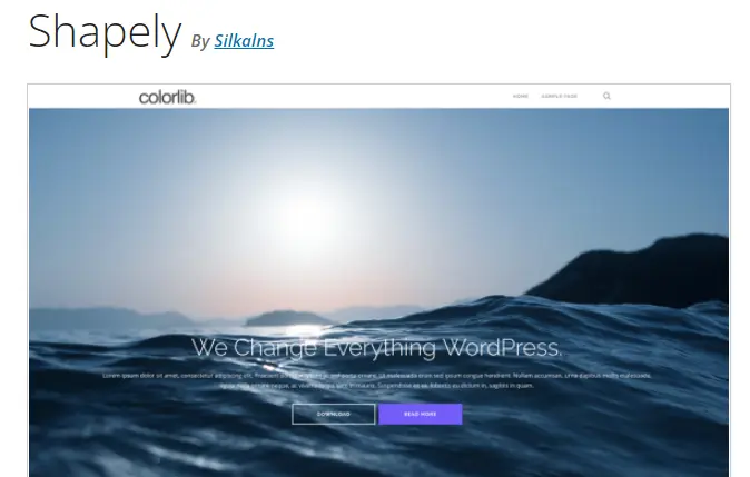 shapely-theme
