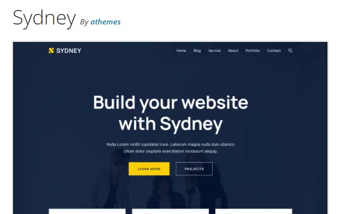 Sydney Theme