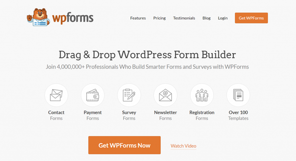 WPForms plugin for WordPress