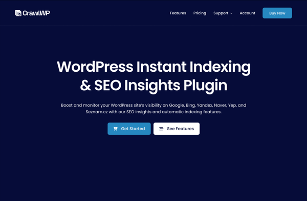 CrawlWP SEO plugin for WordPress
