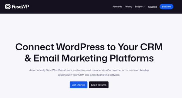 FuseWP marketing automation plugin for WordPress