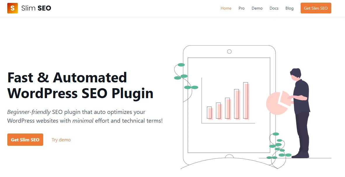 Slim SEO plugin settings