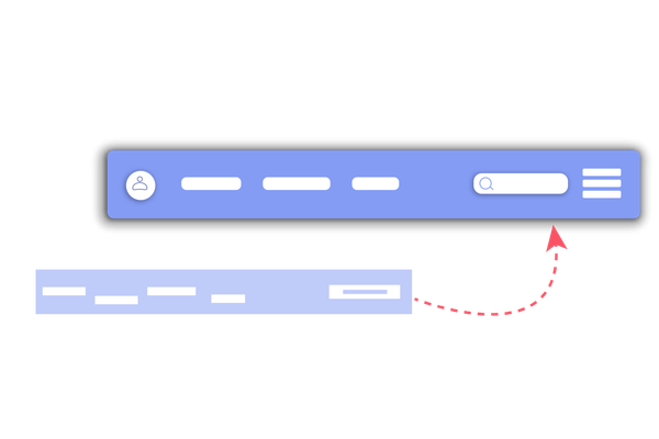 why is a header design needed