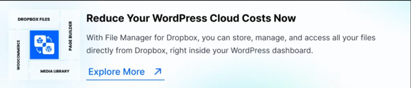 reduce your wordpress cloud cost with dropbox reduce your wordpress cloud cost with dropbox