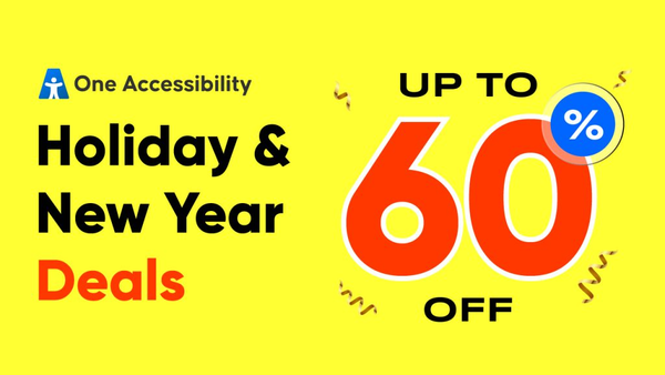 Best WordPress Black Friday &amp; Cyber Monday Deals - One Accessibility