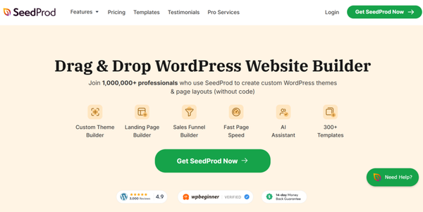 SeedProd - Best WordPress Page Builders SeedProd - Best WordPress Page Builders