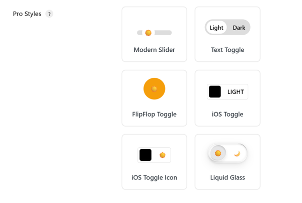Pro users get additional premium styles such as