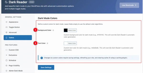 Customize Background and Text Colors for Brand Consistency Customize Background and Text Colors for Brand Consistency