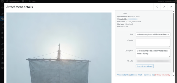 Sailboat against a foggy background