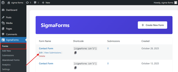 Add reCAPTCHA to the Specific Form