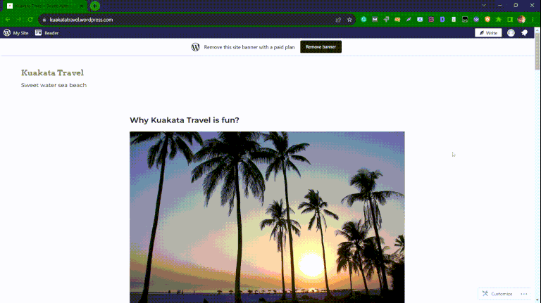your blog looks like a simple page without any other pages to navigate your blog looks like a simple page without any other pages to navigate