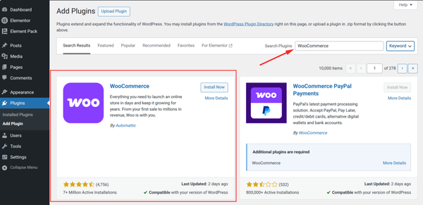 WooCommerce