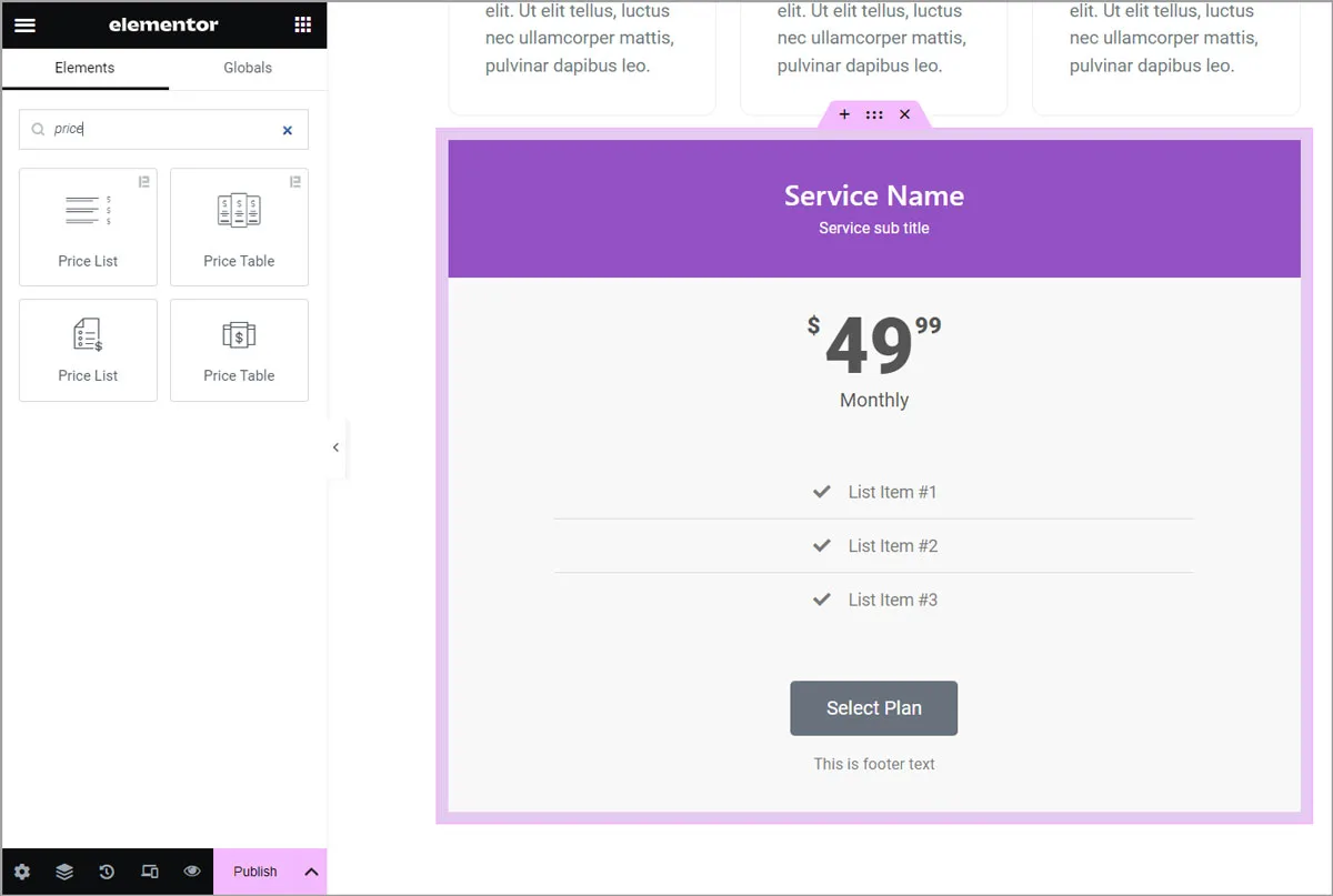 How To Create One-Page Website With Elementor