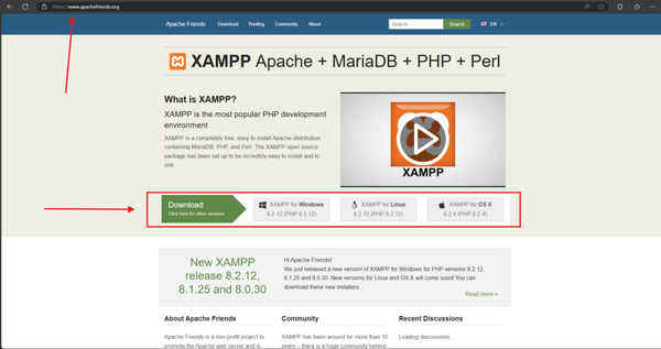 Image: Download xampp (install WordPress on localhost) Image: Download xampp (install WordPress on localhost)