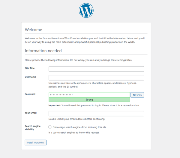 Image: Set Up Your Website Image: Set Up Your Website