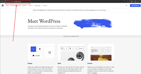 Image: Visit the Official WordPress Website Image: Visit the Official WordPress Website
