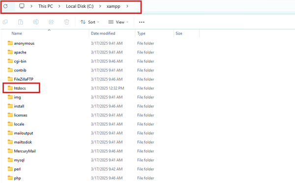 Image: Locate the folder where WordPress is installed Image: Locate the folder where WordPress is installed