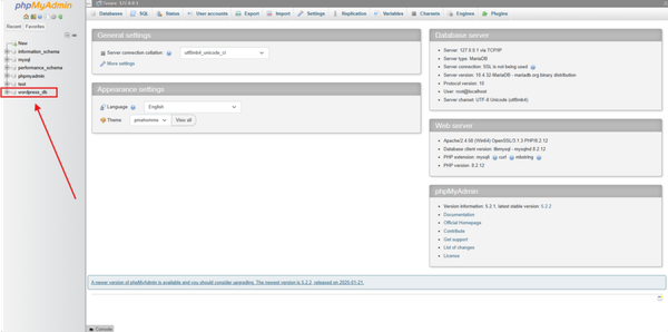 Image: Remove the Database Image: Remove the Database