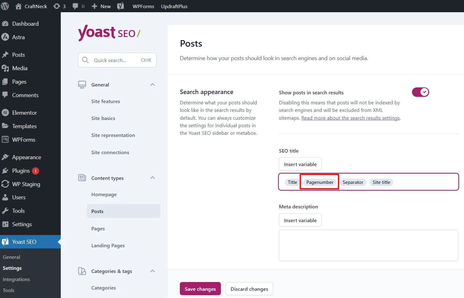 how to remove duplicate title tags in WordPress.