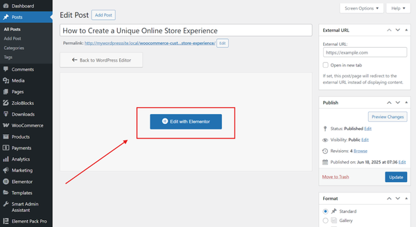 fix underline links in Elementor