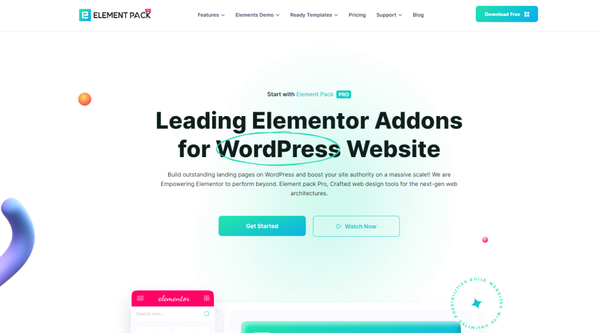 Element Pack Pro website Element Pack Pro website