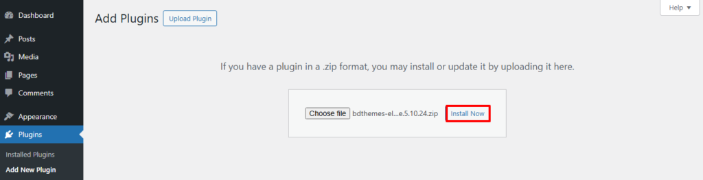 Installing plugin via manual method Installing plugin via manual method