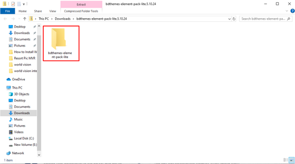 Installing Zip file of the Plugin on local Computer