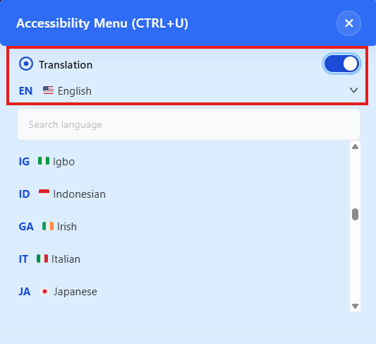 Language &amp; Communication Tools