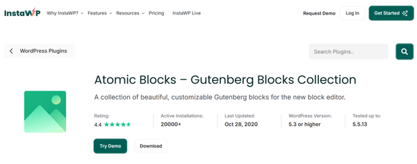 Atomic Blocks - Popular WordPress Block Plugin Atomic Blocks - Popular WordPress Block Plugin