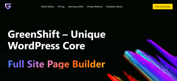 GreenShift - Popular WordPress Block Plugin GreenShift - Popular WordPress Block Plugin