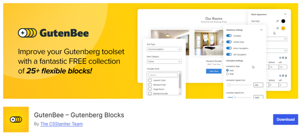 GutenBee - Popular WordPress Block Plugin GutenBee - Popular WordPress Block Plugin