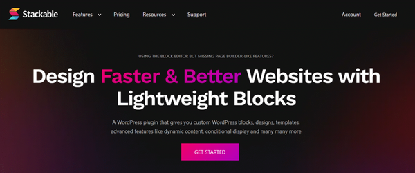 Stackable - Popular WordPress Block Plugin Stackable - Popular WordPress Block Plugin