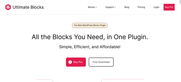 Ultiamte Blocks - Popularl WordPress Block Plugin Ultiamte Blocks - Popularl WordPress Block Plugin