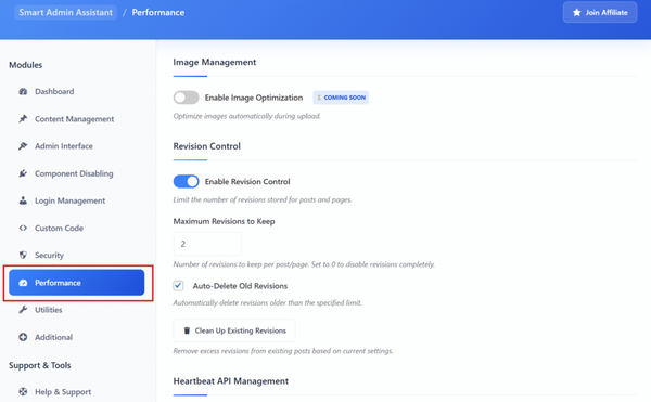 Performance Features